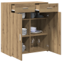 Armario de almacenamiento Roble 80x42.5x93.5 cm Madera de calidad de , Aparadores - Ref: Foro24-3365600, Precio: 144,39 €, De...
