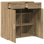Armario de almacenamiento Roble 80x42.5x93.5 cm Madera de calidad de , Aparadores - Ref: Foro24-3365600, Precio: 144,39 €, De...