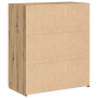 Armario de almacenamiento Roble 80x42.5x93.5 cm Madera de calidad de , Aparadores - Ref: Foro24-3365600, Precio: 144,39 €, De...