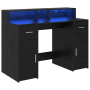 Escritorio Negro Roble 120x55x91 cm Madera Ingenierizada de , Escritorios - Ref: Foro24-3365609, Precio: 177,00 €, Descuento: %