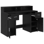 Escritorio Negro Roble 120x55x91 cm Madera Ingenierizada de , Escritorios - Ref: Foro24-3365609, Precio: 177,00 €, Descuento: %