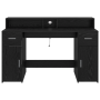 Escritorio Roble Negro 140x55x91 cm Madera Ingenierizada de , Escritorios - Ref: Foro24-3365612, Precio: 215,11 €, Descuento: %