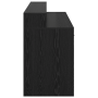 Escritorio Roble Negro 160x55x91 cm Madera Elaborada de , Escritorios - Ref: Foro24-3365615, Precio: 220,83 €, Descuento: %