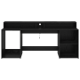 Escritorio Roble Negro 200x55x91 cm Madera Elaborada de , Escritorios - Ref: Foro24-3365616, Precio: 199,12 €, Descuento: %