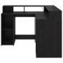 Escritorio Roble negro 130x130x91 cm Madera elaborada de , Escritorios - Ref: Foro24-3365617, Precio: 226,29 €, Descuento: %