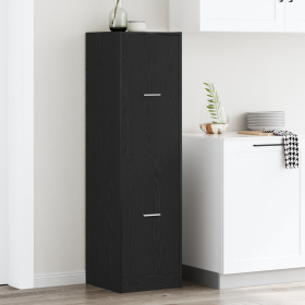cabinet boticario Roble Negro 40x41x144.5 cm Madera Ingenierizada de , Taquillas y armarios de almacenamiento - Ref: Foro24-3...