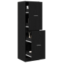 cabinet boticario Roble Negro 40x41x144.5 cm Madera Ingenierizada de , Taquillas y armarios de almacenamiento - Ref: Foro24-3...