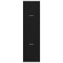 cabinet boticario Roble Negro 40x41x144.5 cm Madera Ingenierizada de , Taquillas y armarios de almacenamiento - Ref: Foro24-3...