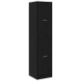 Armario de Boticario Roble Negro 40x41x174.5 cm Madera de Ingeniería de , Taquillas y armarios de almacenamiento - Ref: Foro2...