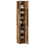Gabinete Delgado Madera Vieja 30x42.5x225 cm Madera Ingenierizada de , Aparadores - Ref: Foro24-3365627, Precio: 158,09 €
