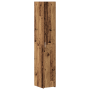 Gabinete Delgado Madera Vieja 30x42.5x225 cm Madera Ingenierizada de , Aparadores - Ref: Foro24-3365627, Precio: 158,09 €