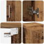 Gabinete Delgado Madera Vieja 30x42.5x225 cm Madera Ingenierizada de , Aparadores - Ref: Foro24-3365627, Precio: 158,09 €