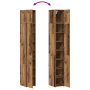 Gabinete Delgado Madera Vieja 30x42.5x225 cm Madera Ingenierizada de , Aparadores - Ref: Foro24-3365627, Precio: 158,09 €