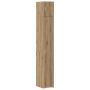 Armario de Almacenamiento Slim Roble Artesanal 30x42.5x225 cm Madera Elaborada de , Aparadores - Ref: Foro24-3365628, Precio:...