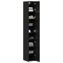 Armario Slim de Roble Negro 30x42.5x225 cm Madera Elaborada de , Aparadores - Ref: Foro24-3365629, Precio: 167,38 €, Descuent...