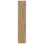 Armario de Almacenamiento Slim Roble Artesanal 30x42.5x225 cm Madera Elaborada de , Aparadores - Ref: Foro24-3365628, Precio:...