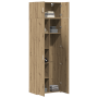 Armario de Almacenamiento Roble Artesanal 70x42.5x225 cm Madera