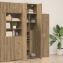 Armario de Almacenamiento Roble Artesanal 70x42.5x225 cm Madera