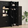 Gabinete de Almacenamiento Roble Negro 70x42.5x225 cm Madera de Calidad de , Aparadores - Ref: Foro24-3365634, Precio: 246,34...