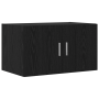 Gabinete de Almacenamiento Roble Negro 70x42.5x225 cm Madera de Calidad de , Aparadores - Ref: Foro24-3365634, Precio: 246,34...