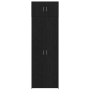 Gabinete de Almacenamiento Roble Negro 70x42.5x225 cm Madera de Calidad de , Aparadores - Ref: Foro24-3365634, Precio: 246,34...