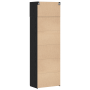 Gabinete de Almacenamiento Roble Negro 70x42.5x225 cm Madera de Calidad de , Aparadores - Ref: Foro24-3365634, Precio: 246,34...
