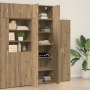Armario de Almacenamiento Roble Artesanal 70x42.5x225 cm Madera de Ingeniería de , Aparadores - Ref: Foro24-3365636, Precio: ...
