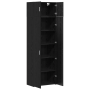 Armario de Almacenamiento Roble Negro 70x42.5x225 cm Madera de Calidad de , Aparadores - Ref: Foro24-3365637, Precio: 236,68 ...