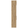 Gabinete de Almacenamiento Delgado Roble Artesanal 30x42.5x225 cm Madera Compuesta de , Aparadores - Ref: Foro24-3365641, Pre...