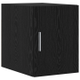 Gabinete de Almacenamiento Slim Roble Negro 30x42.5x225 cm Madera Ingienrada de , Aparadores - Ref: Foro24-3365642, Precio: 1...