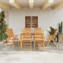 Conjunto de Comedor de Jardín de 3 Piezas de Madera Maciza de Acacia Plegable de , Conjuntos de jardín - Ref: Foro24-3375620,...