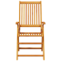 Conjunto de Comedor de Jardín de 3 Piezas de Madera Maciza de Acacia Plegable de , Conjuntos de jardín - Ref: Foro24-3375620,...
