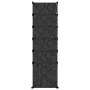 Black PP shoe rack 94x37x125 cm by vidaXL, Shoe racks and shoe organizers - Ref: Foro24-340565, Price: 63,59 €, Discount: %