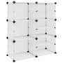 Transparent PP shoe rack 84x31.5x93 cm by vidaXL, Shoe racks and shoe organizers - Ref: Foro24-340568, Price: 29,26 €, Discou...