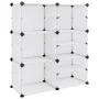 Transparent PP shoe rack 84x31.5x93 cm by vidaXL, Shoe racks and shoe organizers - Ref: Foro24-340568, Price: 28,89 €, Discou...