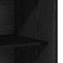 Armario Rojo Negro Juego de 2 Roble negro Tablero de partículas | Foro24.es | Tu tienda online para hogar, jardín y más Foro24.es