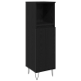 Juego de Muebles de Baño 3 piezas en Roble Negro Madera Elaborada de , Muebles de baño - Ref: Foro24-3378509, Precio: 213,67 €