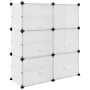 Transparent PP shoe rack 84x31.5x93 cm by vidaXL, Shoe racks and shoe organizers - Ref: Foro24-340568, Price: 28,89 €, Discou...