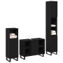 Conjunto de Muebles de Baño de 3 piezas Roble Negro Madera Tratada de , Muebles de baño - Ref: Foro24-3378512, Precio: 222,77...