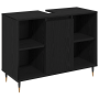 Conjunto de Muebles de Baño de 3 piezas Roble Negro Madera de Calidad de , Muebles de baño - Ref: Foro24-3378515, Precio: 219...
