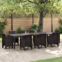 Mesa de Jardín Marrón 300x100x73 cm Poliratán de , Mesas de jardín - Ref: Foro24-3378521, Precio: 266,13 €, Descuento: %