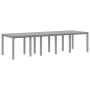 Conjunto de Comedor de Jardín de 13 Piezas con Cojines Gris Claro Poliratán de , Mesas de jardín - Ref: Foro24-3378631, Preci...