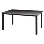 Juego muebles jardín 5 pzas con cojines ratán sintético negro de vidaXL, Conjuntos de jardín - Ref: Foro24-3094999, Precio: 3...