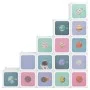 Children's cube shelf with 15 white PP compartments by vidaXL, Shoe racks and shoe organizers - Ref: Foro24-340575, Price: 86...