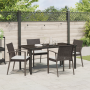 Set de 3 Marrón Ratán PE Mediana Resistente Rectangular de , Sillas de jardín - Ref: Foro24-3379061, Precio: 379,20 €, Descue...
