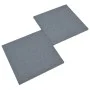 Rubber tiles fall protection 12 pcs gray 50x50x3 cm by vidaXL, Floors and carpets - Ref: Foro24-3096596, Price: 178,84 €, Dis...