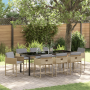 Conjunto de Comedor de Jardín de 9 Piezas con Cojines Beige de Poliratán | Foro24.es | Tu tienda online para hogar, jardín y más Foro24.es