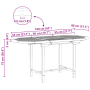 Juego de Comedor de Jardín  de 7 Piezas Madera Maciza Teak | Foro24.es | Tu tienda online para hogar, jardín y más Foro24.es