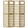 Pantalla de Privacidad Exterior  4 Paneles Madera Tratada de Pino | Foro24.es | Tu tienda online para hogar, jardín y más Foro24.es