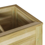 Cama Elevada de Jardín con Almacenamiento 85x46x96 cm Madera Tratada de Pino de , Maceteros y jardineras - Ref: Foro24-338587...
